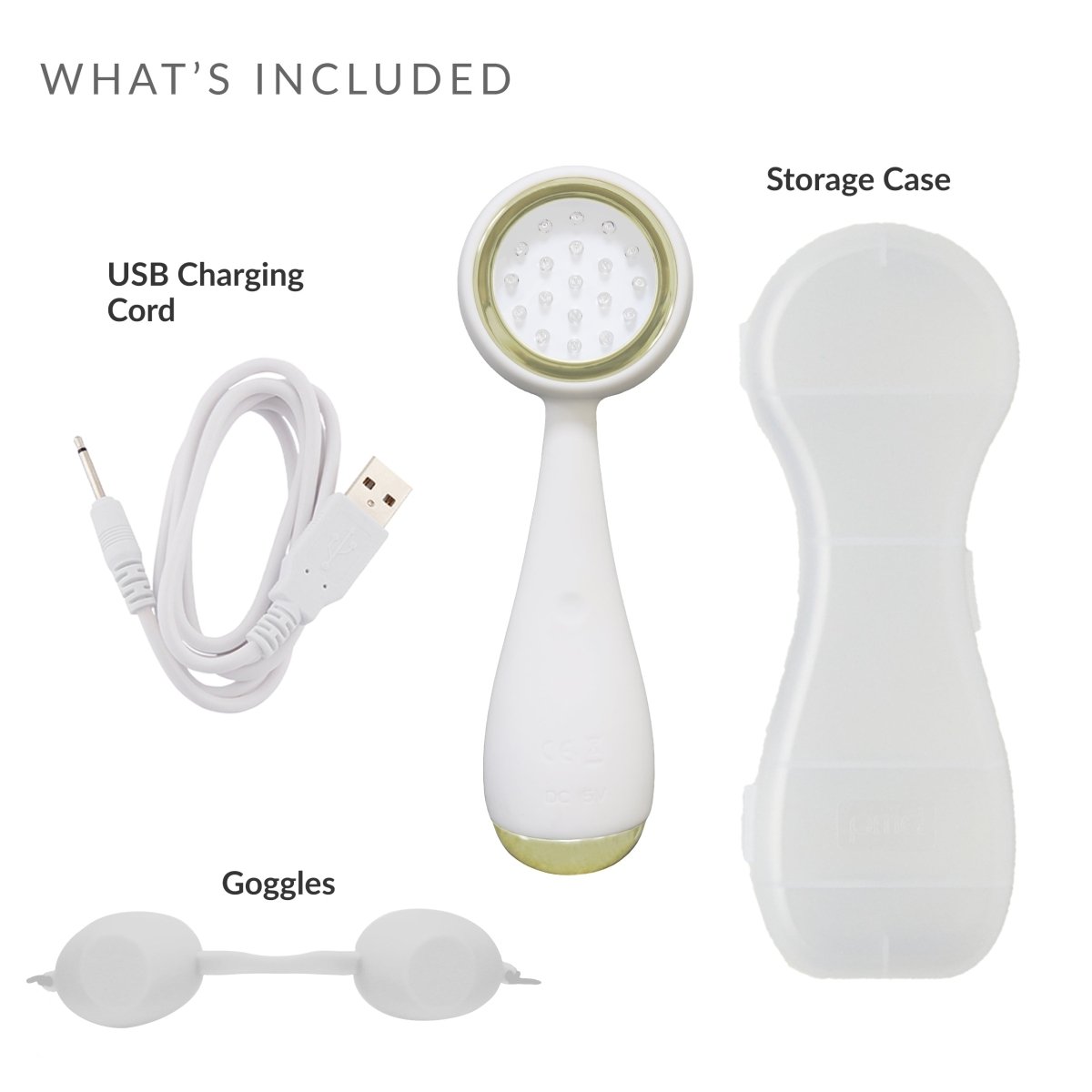 PMD Clean Redvolution Cepillo Facial con Terapia de Luz Roja LED para Limpieza Profunda