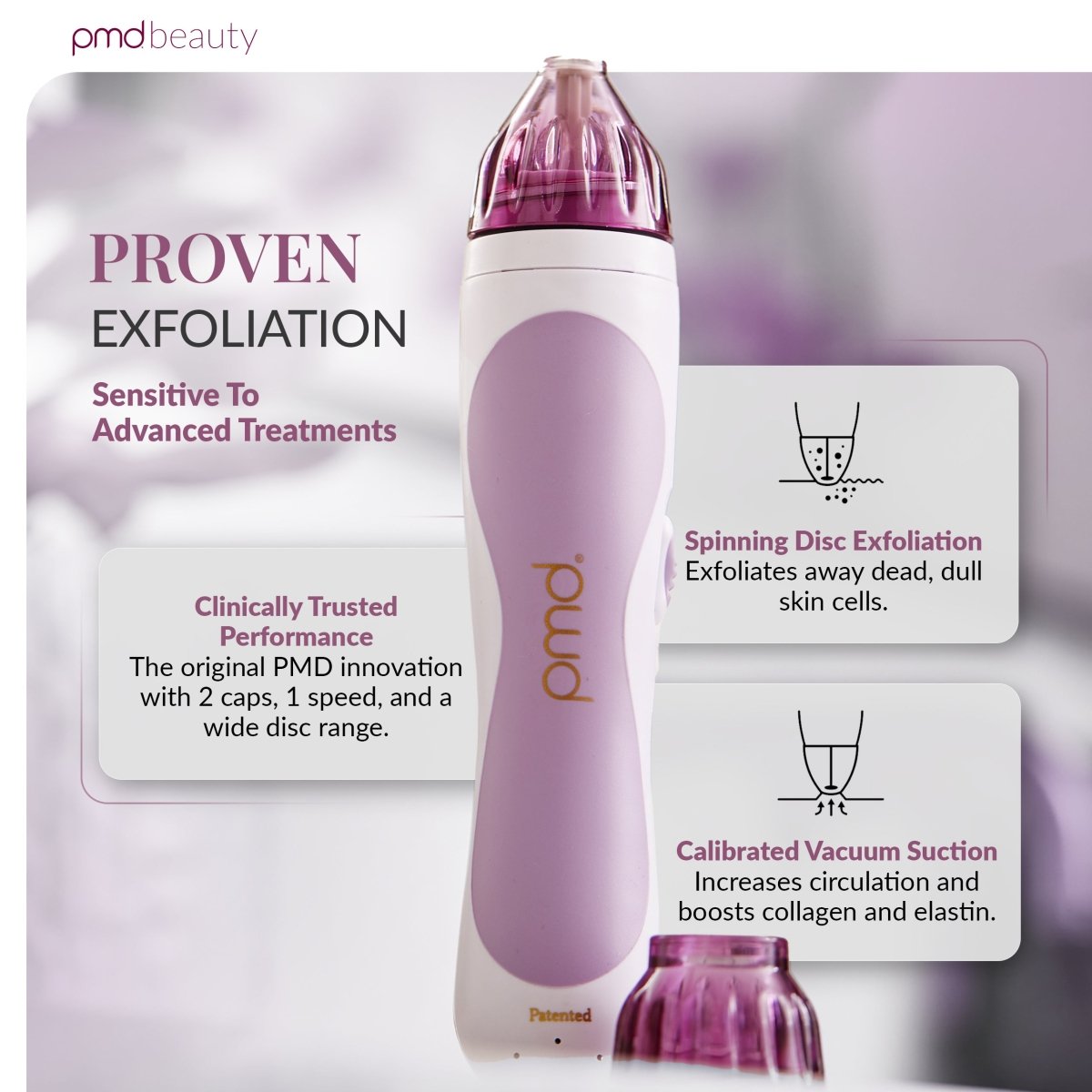 PMD Personal Microderm Clasico Microdermoabrasión en Casa para una Piel Más Suave y Radiante