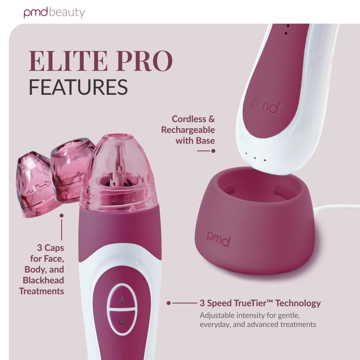 PMD Personal Microderm Elite Pro Microdermoabrasión Profesional para Rostro y Cuerpo