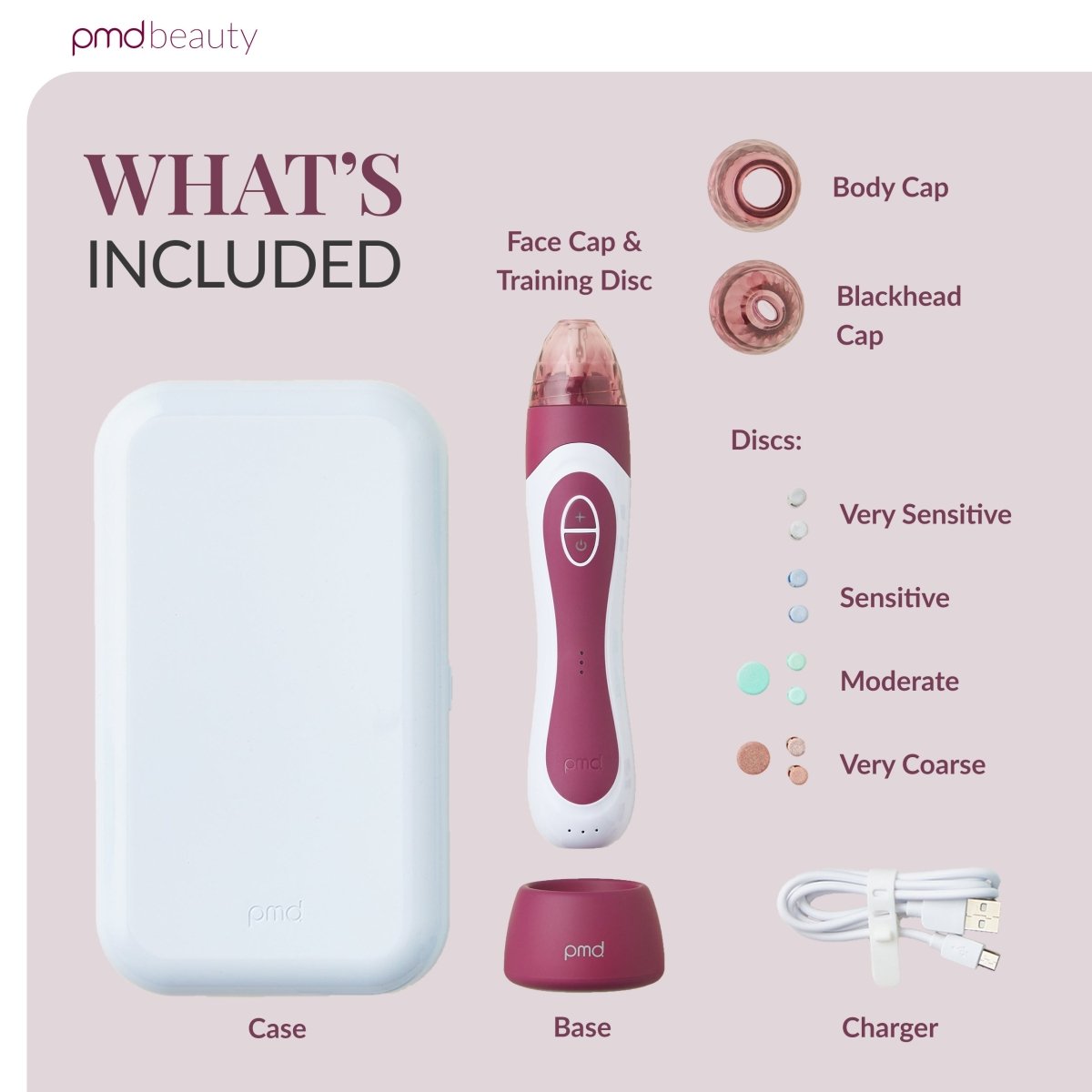 PMD Personal Microderm Elite Pro Microdermoabrasión Profesional para Rostro y Cuerpo