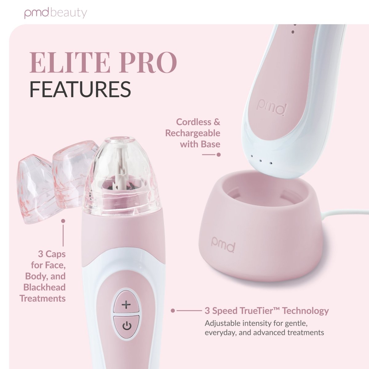 PMD Personal Microderm Elite Pro Microdermoabrasión Profesional para Rostro y Cuerpo