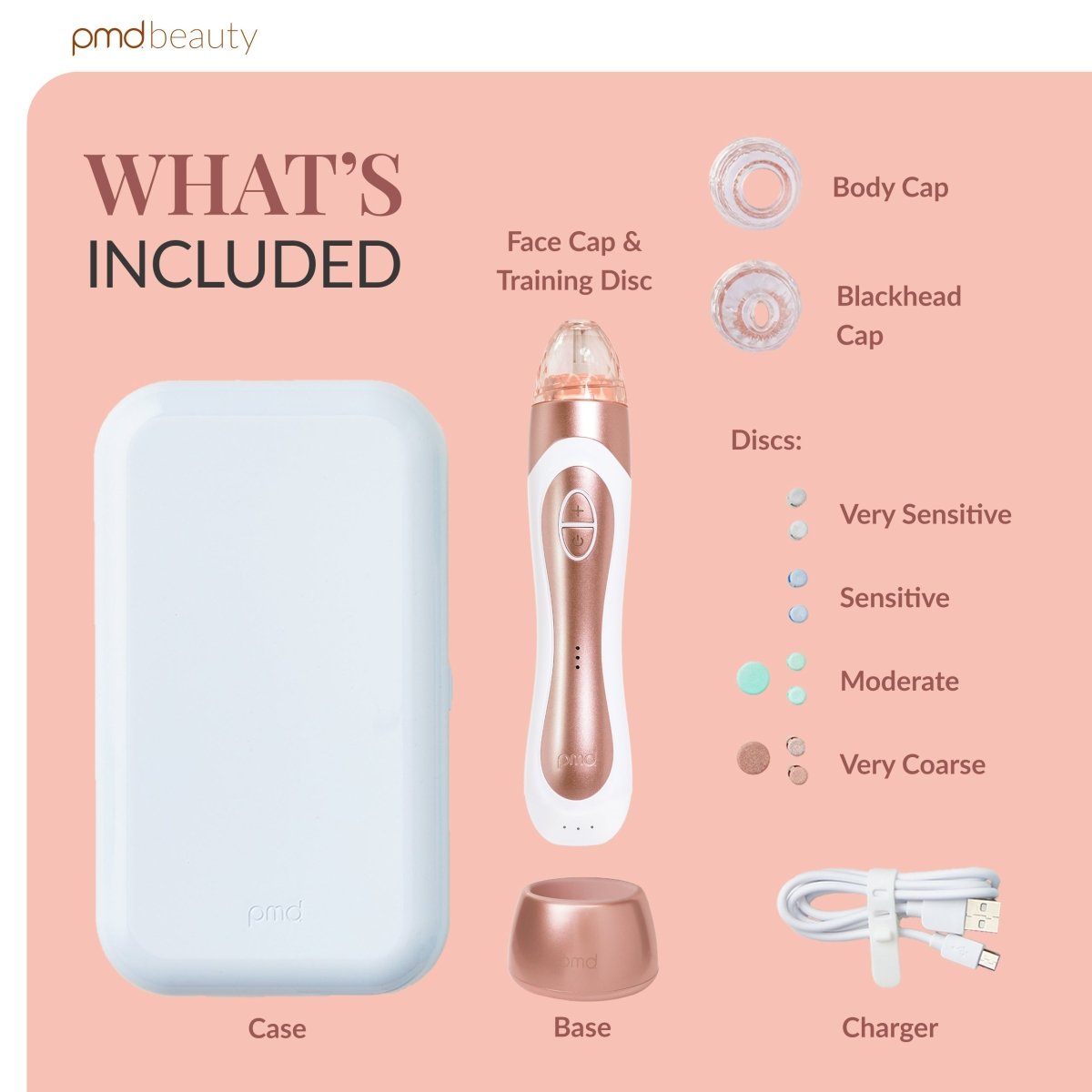 PMD Personal Microderm Elite Pro Microdermoabrasión Profesional para Rostro y Cuerpo
