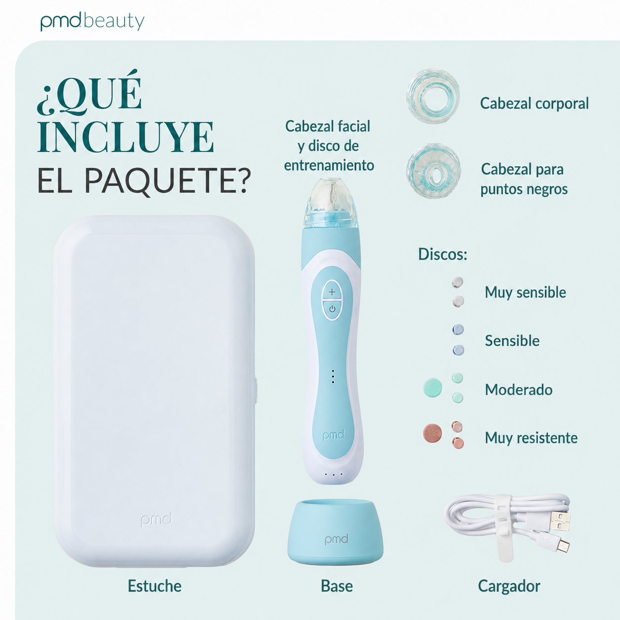 PMD Personal Microderm Elite Pro Microdermoabrasión Profesional para Rostro y Cuerpo