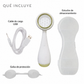 PMD Clean Redvolution Cepillo Facial con Terapia de Luz Roja LED para Limpieza Profunda