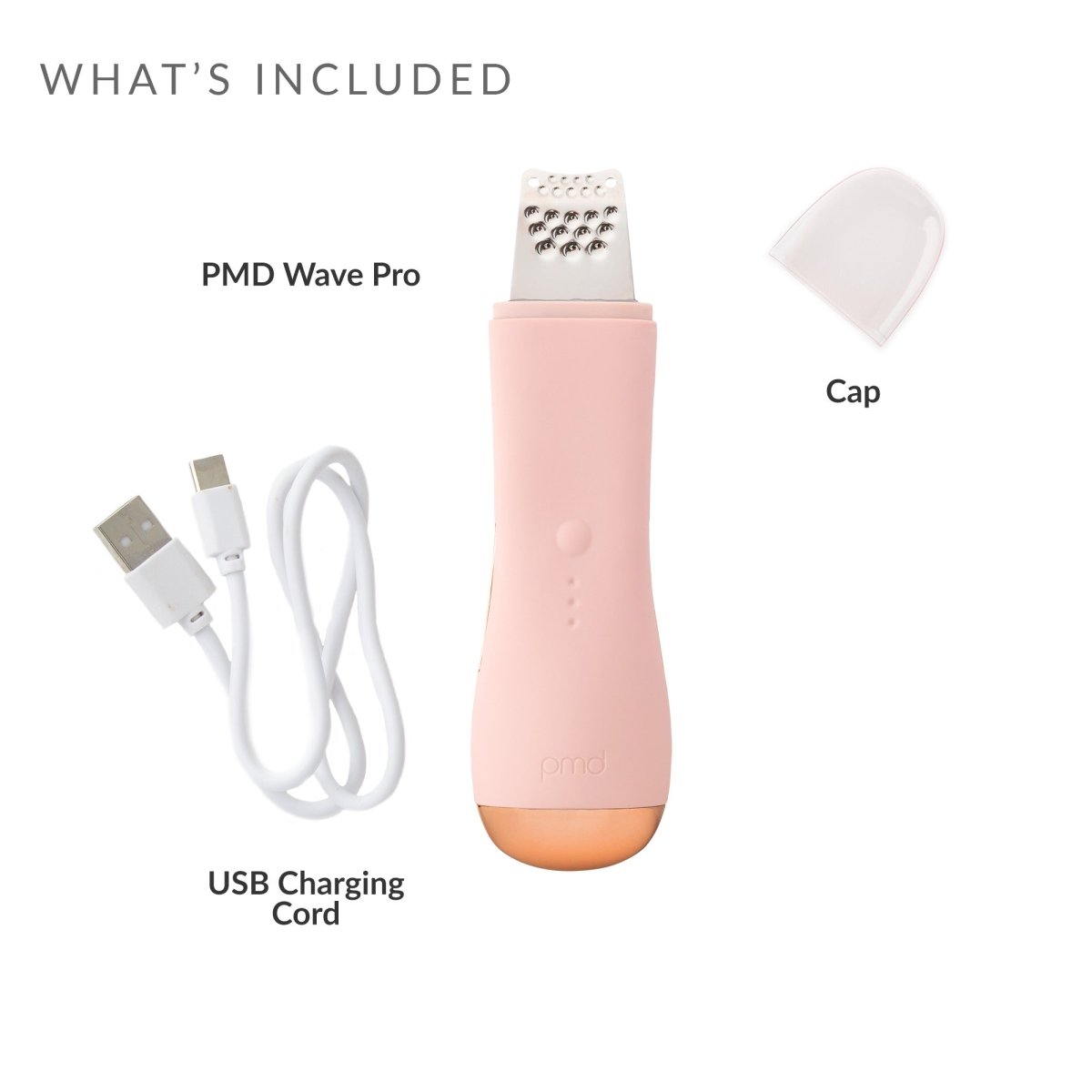 PMD WavePro Dispositivo para Limpieza Profunda de Poros, Eliminación de Puntos Negros y Reafirmación Facial