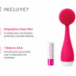 PMD Clean Mini Cepillo Facial de Silicona para Limpieza Profunda y Rejuvenecimiento Facial