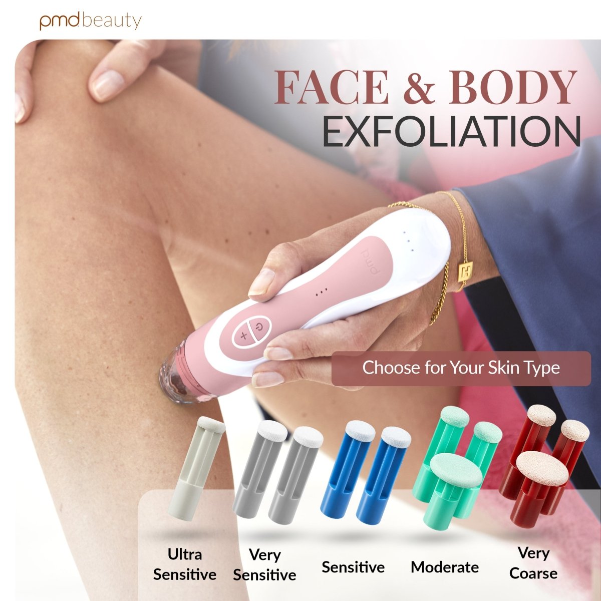 PMD Personal Microderm Elite Pro Microdermoabrasión Profesional para Rostro y Cuerpo